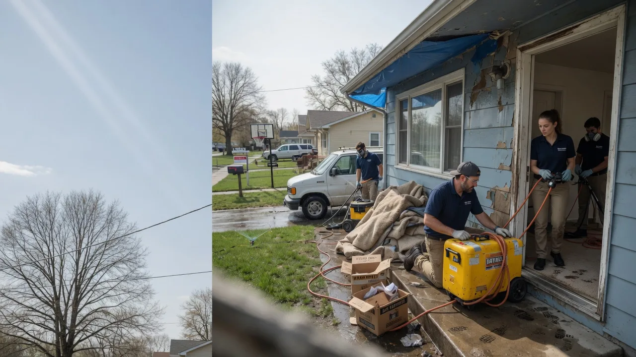 Basement Flood Cleanup in Dillonvale, OH near me